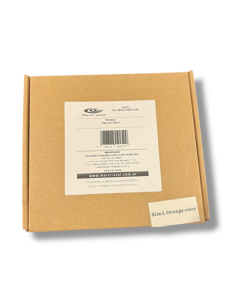 Quillas De Surf De Fibra Mar Cristal