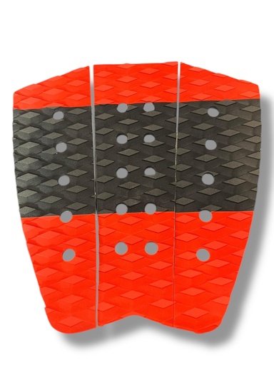 [pad7] Grip Pad De Eva Rojo Y Negro Surf Mar Cristal